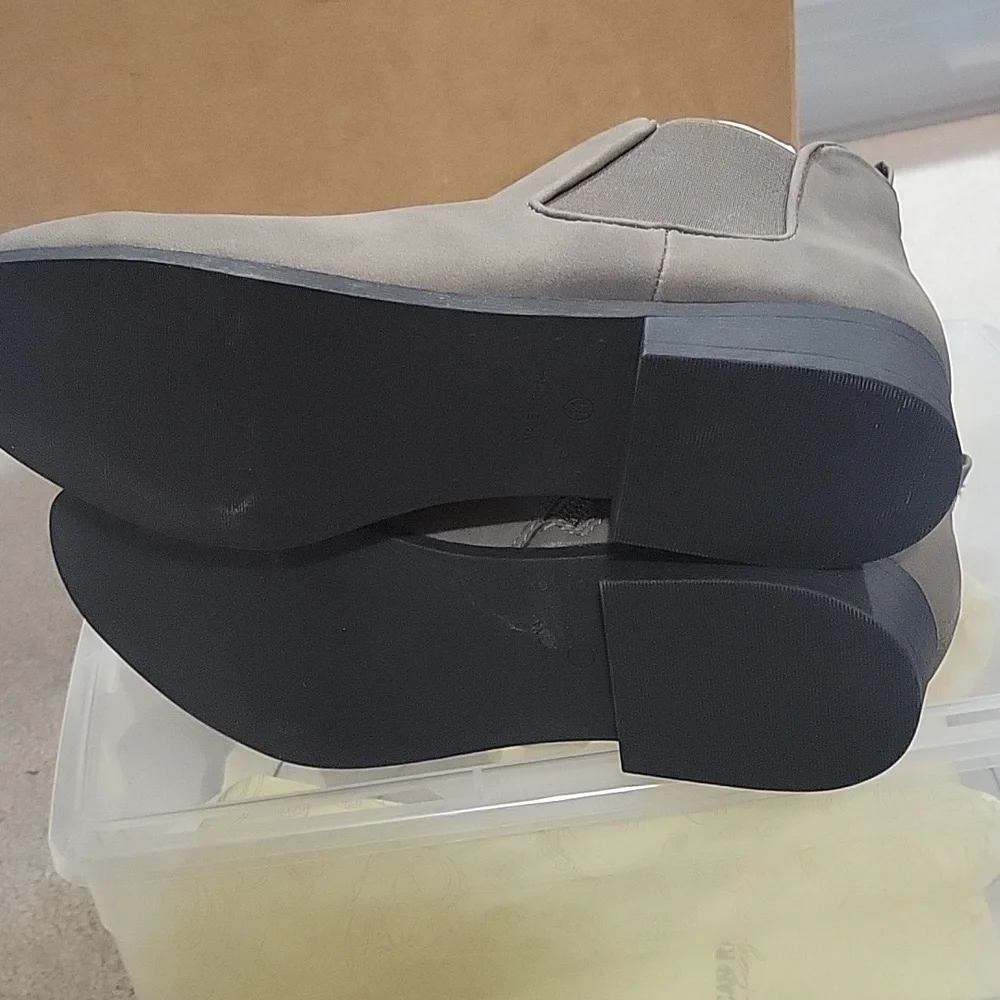 Gray Booties - Picture 4 of 4